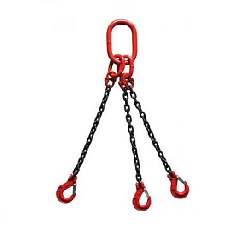 3-Leg Grade 80 Chain Sling | Fully Certified | 3.15t - 17.0t WLL