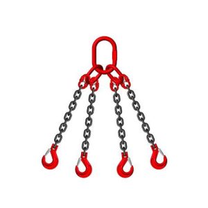 4-Leg Grade 80 Chain Sling | Fully Certified | 3.15t – 17.0t WLL